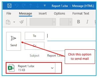 Email from Excel Sheet 