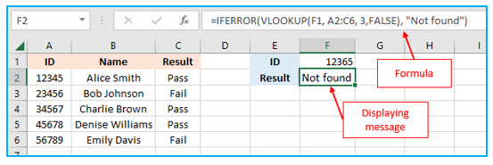 Excel IFERROR Function