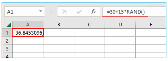 Generate Random Number in Excel