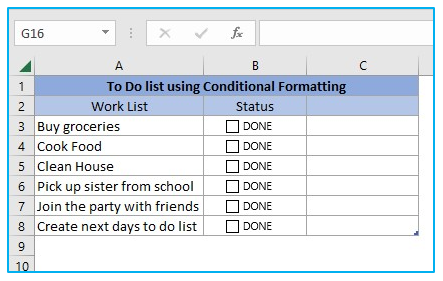 Insert checkbox in Excel for interactive Checklist, To Do list and Report