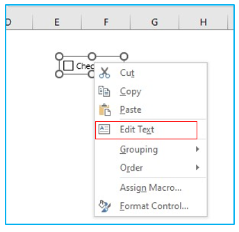 Insert checkbox in Excel for interactive Checklist, To Do list and Report