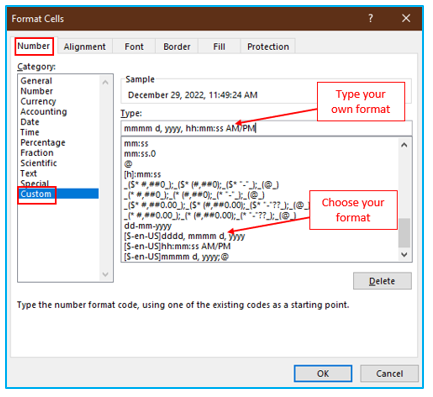 Insert Data and Timestamps in Excel