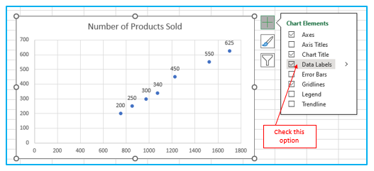 Make Scatter Plot in Excel