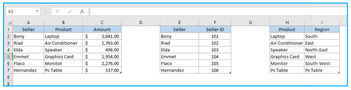 Merge two or more tables