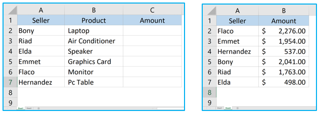 Merge two or more tables