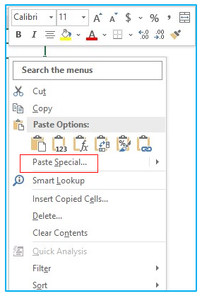 Reduce Excel file size