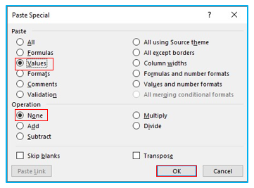 Reduce Excel file size