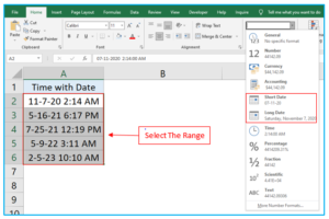 Remove The Time from Date in Excel. Time from Date in Excel
