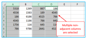 Select Multiple Cells in Excel. 7 Easy Alternatives.
