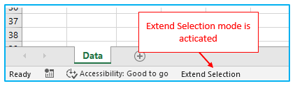 Select Multiple Cells and Non-adjacent Cells