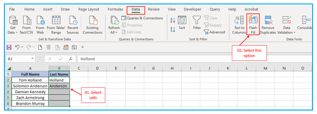 Sort in excel by row