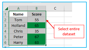 Sort in Excel by row, column names, and in custom order