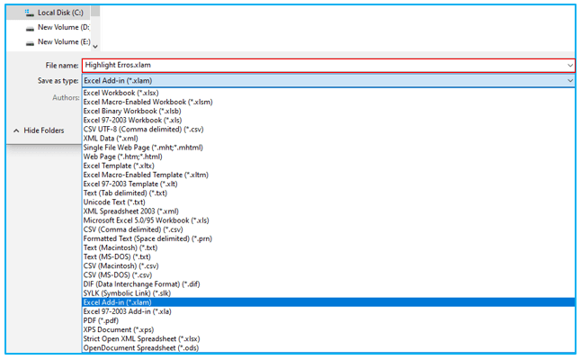 Create and install Excel Add In