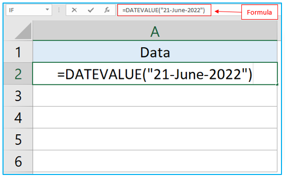 DATEVALUE Function