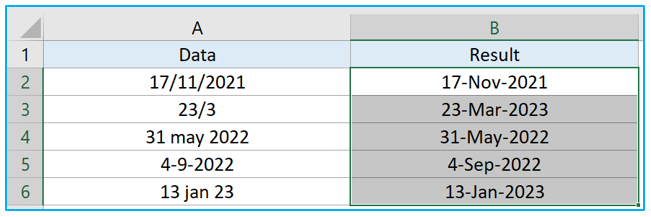 DATEVALUE Function