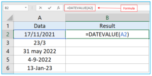How to use DATEVALUE Function in Excel? DATEVALUE Function Utilization ...