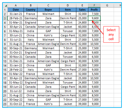 Delete Rows Based on Cell Value in Excel