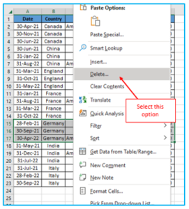 How to Delete Rows Based on Cell Value in Excel?