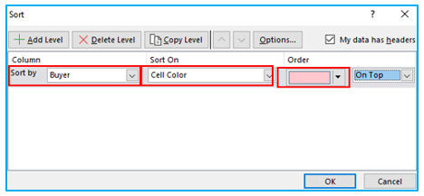 Delete rows based on cell value