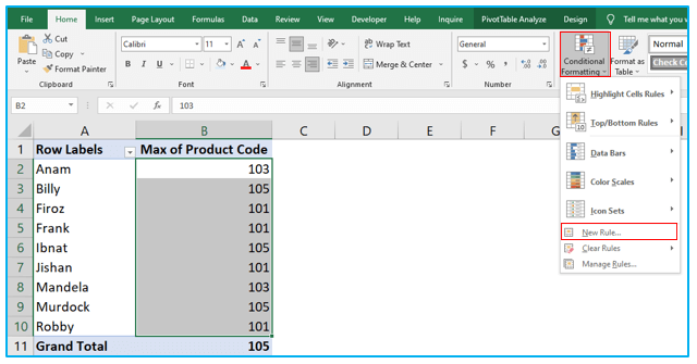 Display text in Pivot Table value area
