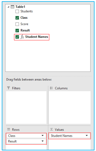 Display text in Pivot Table value area