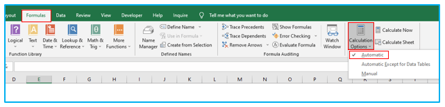 Excel Formula not working - how to fix it