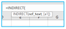 Excel INDIRECT Function and Excel OFFSET Function