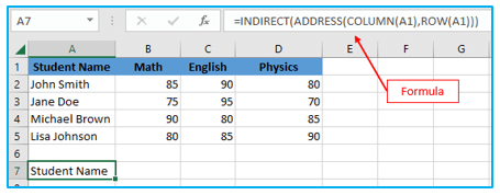 Excel INDIRECT Function and Excel OFFSET Function