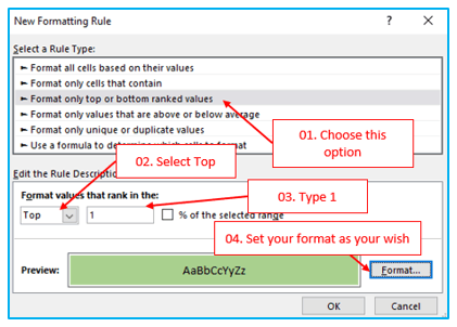 Excel MAX Function with examples