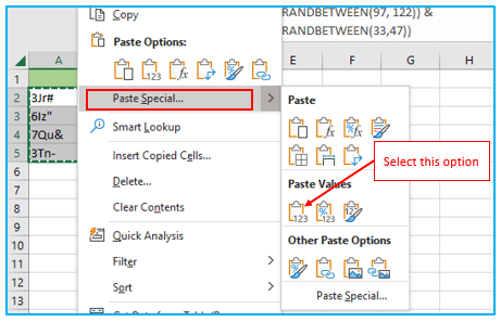 Excel RAND and RANDBETWEEN Function