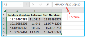 How to use Excel RAND and RANDBETWEEN Function in Excel?