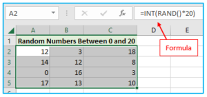 How to use Excel RAND and RANDBETWEEN Function in Excel?