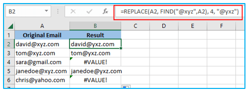 Excel REPLACE and SUBSTITUTE Function