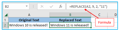 Excel REPLACE and SUBSTITUTE Function