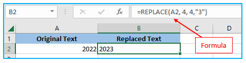 Excel REPLACE and SUBSTITUTE Function