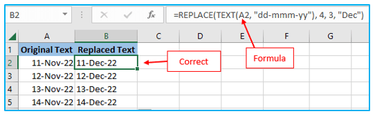 Excel REPLACE and SUBSTITUTE Function