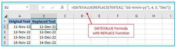 Excel REPLACE and SUBSTITUTE Function