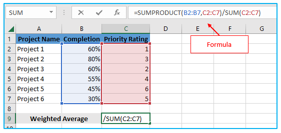 Excel SUMPRODUCT Function