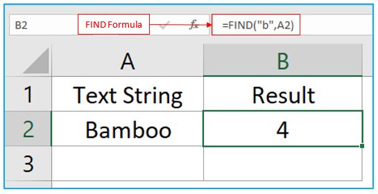 FIND Function and SEARCH Function