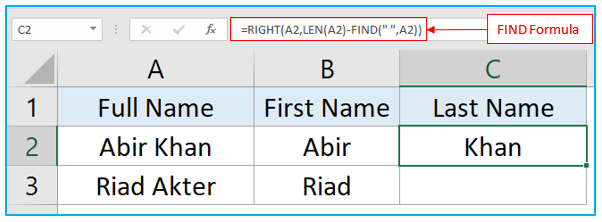 FIND Function and SEARCH Function