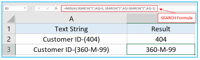 FIND Function and SEARCH Function