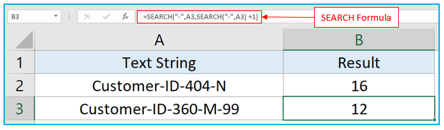 FIND Function and SEARCH Function