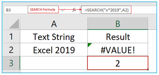 FIND Function and SEARCH Function