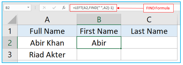 FIND Function and SEARCH Function