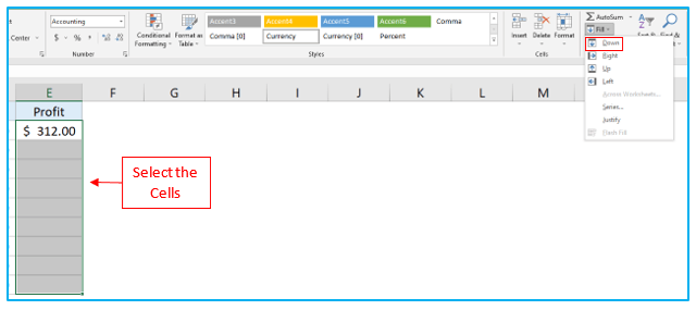 Fill Automatically Sequential Data in Excel