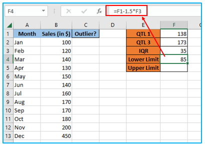 Find outliers in Excel and remove outliers