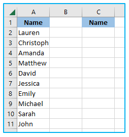 Flip Data in Excel