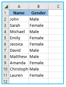 Flip Data in Excel