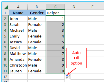 Flip Data in Excel