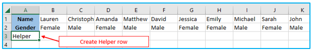 Flip Data in Excel